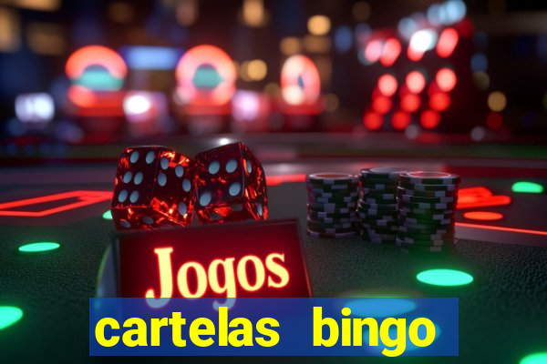 cartelas bingo bingo de palavras para imprimir